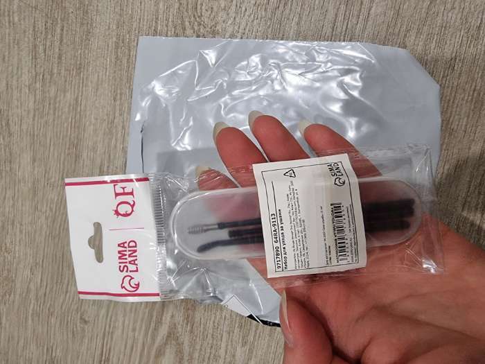 Фотография покупателя товара Набор для чистки ушей, 3 предмета, в пластиковом футляре, 10,5 × 3 × 1 см, цвет чёрный - Фото 5