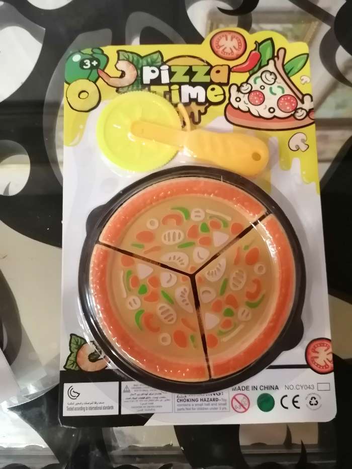 Фотография покупателя товара Игровой набор продуктов на липучке «Пицца Маргарита»