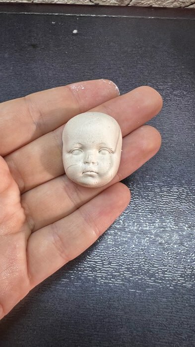 Фотография покупателя товара Молд силикон "Лицо младенца" №10 3х2,1х1,1 см - Фото 10