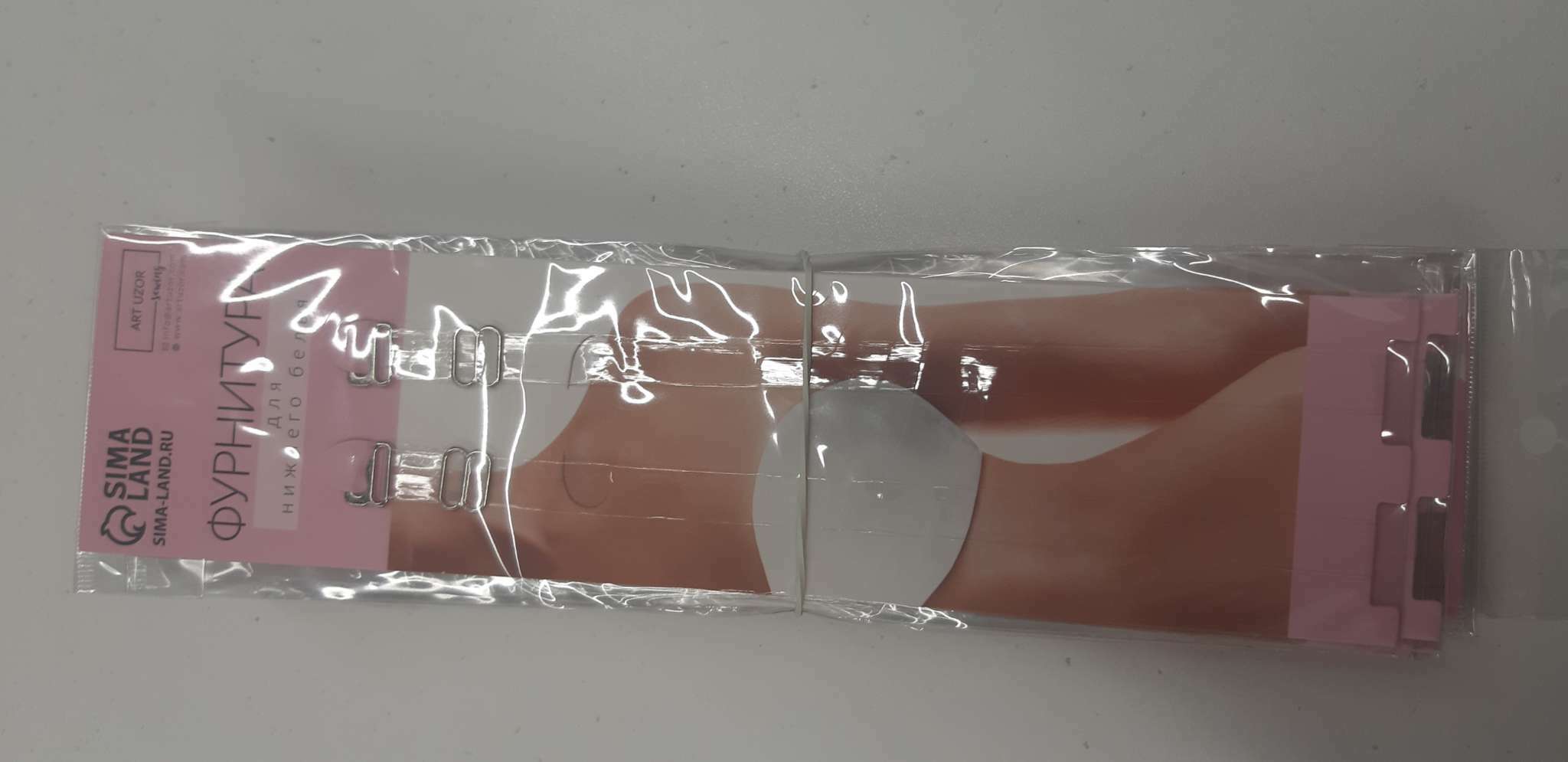 Фотография покупателя товара Бретели силиконовые, фурнитура металл, 1 см, 37 см, пара, цвет прозрачный - Фото 1