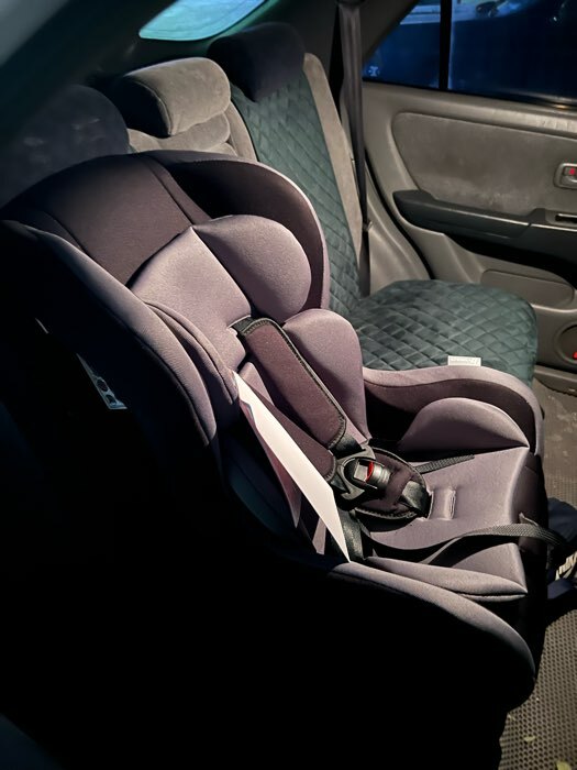 Фотография покупателя товара Автокресло Крошка Я Support, группа 0+/1, до 18 кг, (0-4 года) Серый - Фото 1