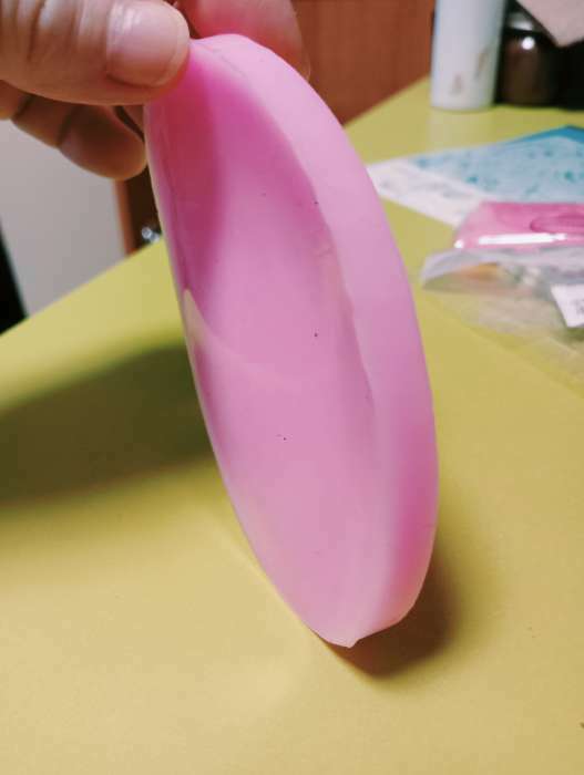 Фотография покупателя товара Молд «Табличка», силикон, 11,3×7,4 см, цвет МИКС - Фото 3