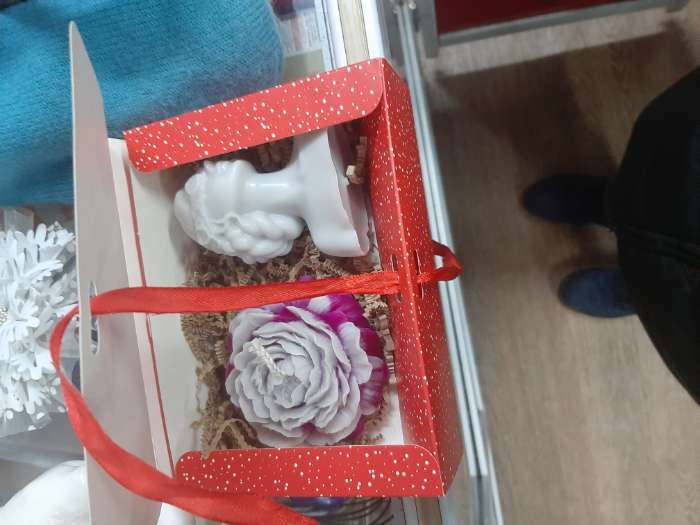 Фотография покупателя товара Коробка подарочная новогодняя складная «С Новым годом», 16.5×12×5 см - Фото 15