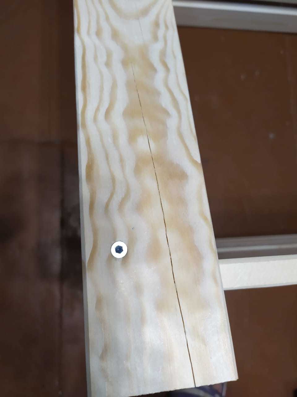Фотография покупателя товара Стеллаж деревянный усиленный "Горка" 150х84х48см, 4 полки - Фото 2