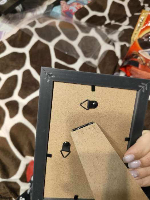 Фотография покупателя товара Фоторамка для фото 10×15 см Marta, пластик, серебро - Фото 1