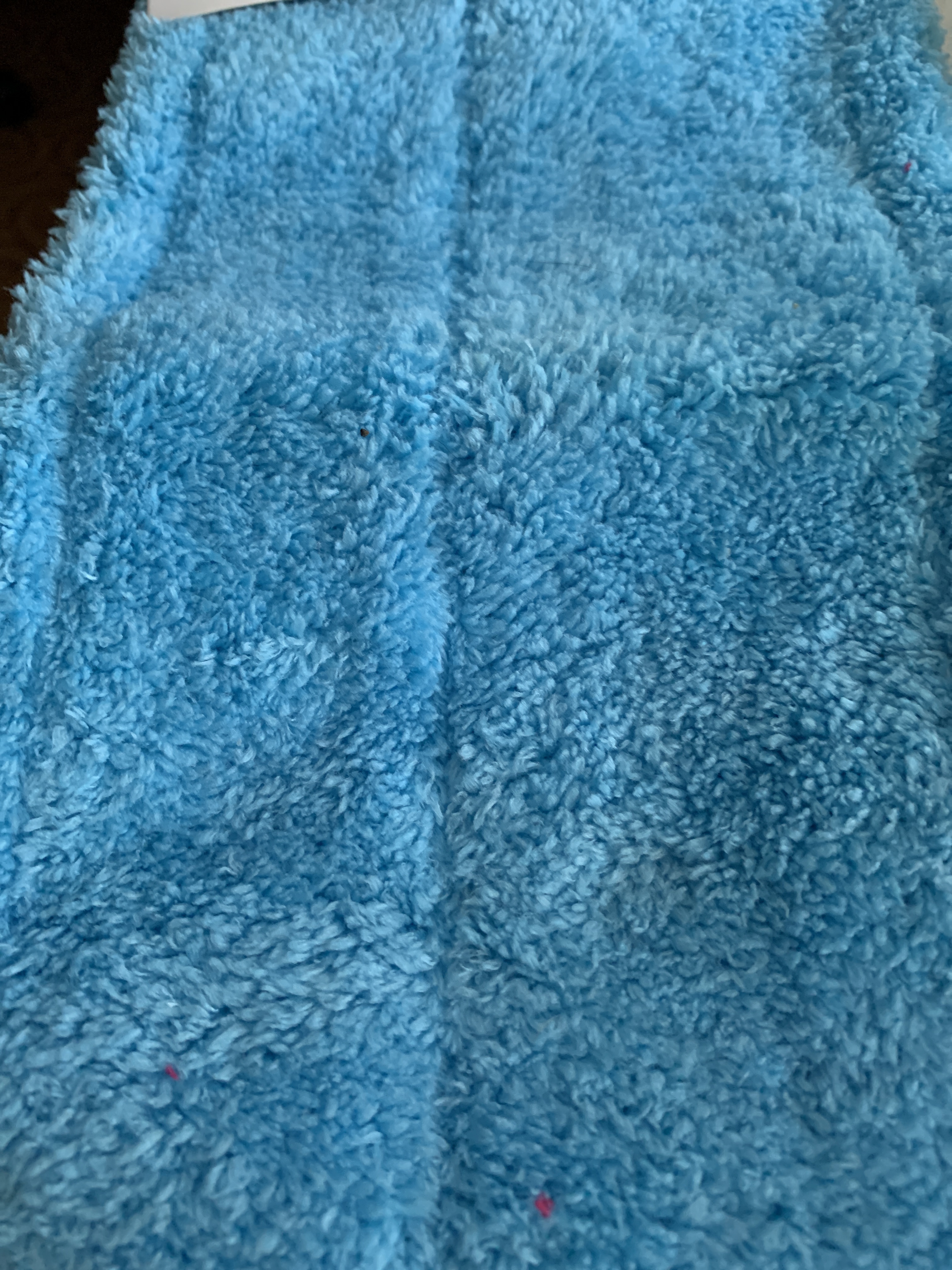 Фотография покупателя товара Насадка для плоской швабры Доляна, 41,5×12,5 см, 50 гр, микрофибра, цвет МИКС