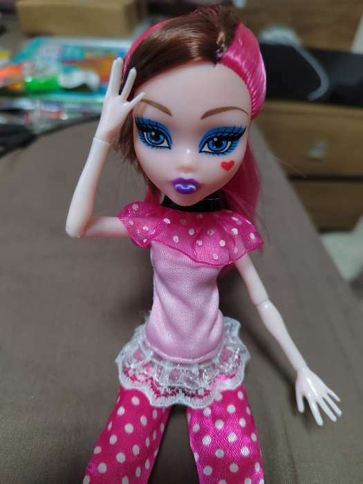 Фотография покупателя товара Кукла модная шарнирная «Лина», МИКС - Фото 2