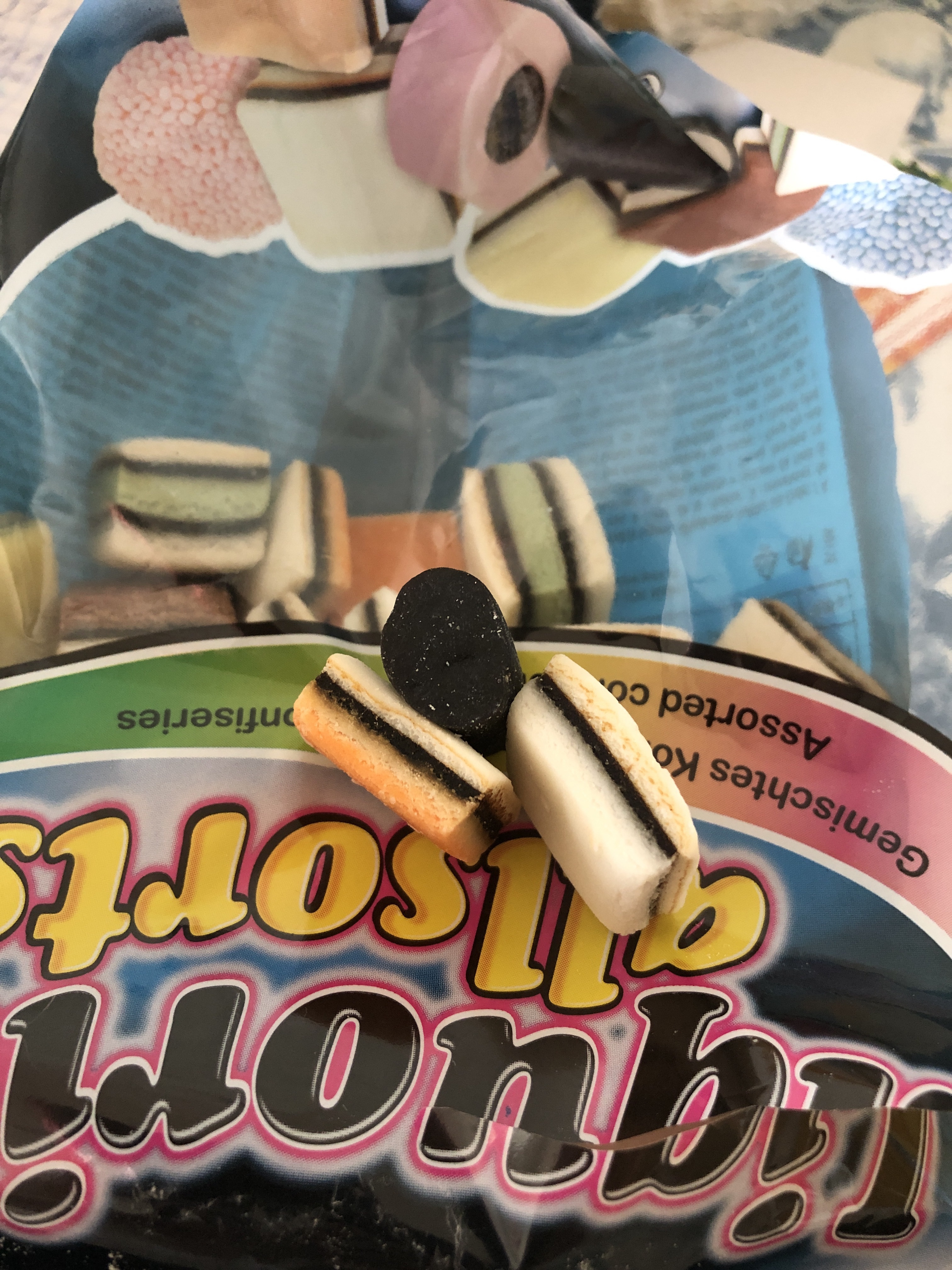 Фотография покупателя товара Конфеты Woogie лакричное ассорти , 400 г - Фото 1