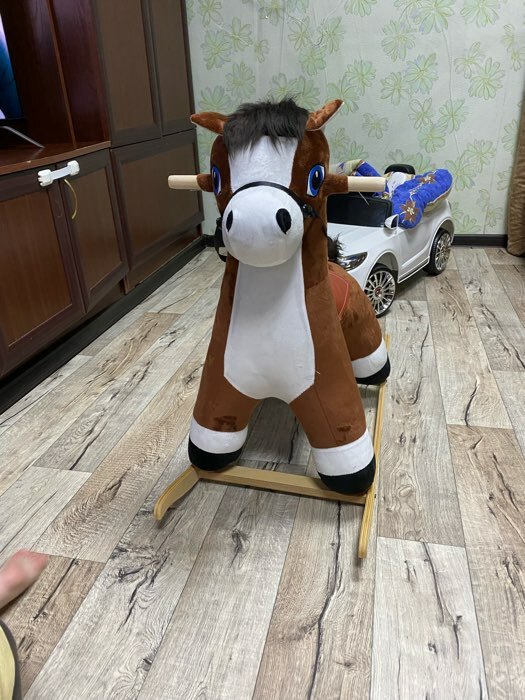 Фотография покупателя товара Качалка «Конь Вегас», МИКС - Фото 2