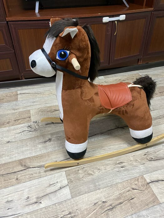 Фотография покупателя товара Качалка «Конь Вегас», МИКС - Фото 1