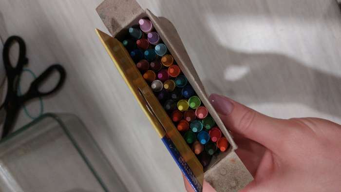 Фотография покупателя товара Мелки восковые Calligrata, цветные, 12 цветов, 93×8 мм - Фото 27