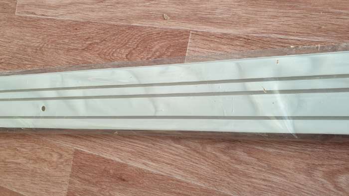 Фотография покупателя товара Карниз трехрядный 400 см, с декоративной планкой 7 см, "Ультракомпакт. Медуза", цвет белый