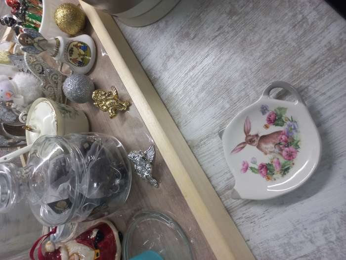 Фотография покупателя товара Подставка под чайный пакетик Доляна «Лаванда», 12×9 см, цвет белый - Фото 7