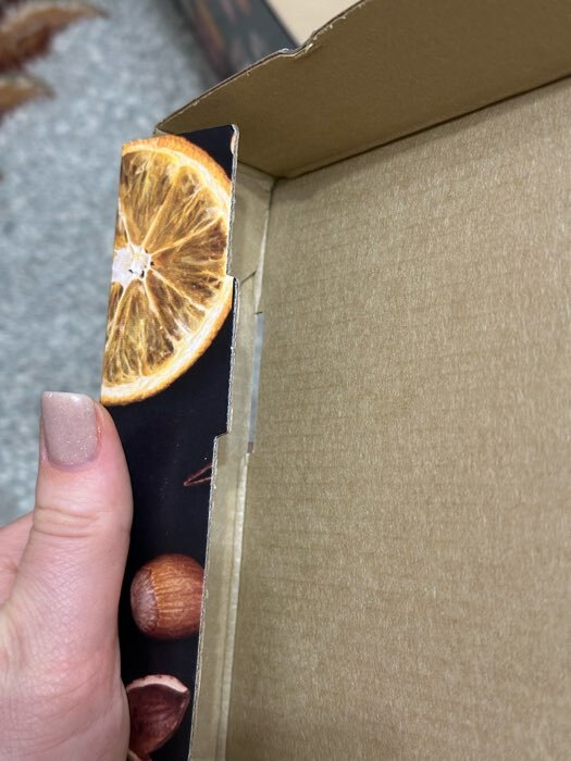 Фотография покупателя товара Складная коробка "Рождественское настроение", 31,2 х 25,6 х 16,1 см