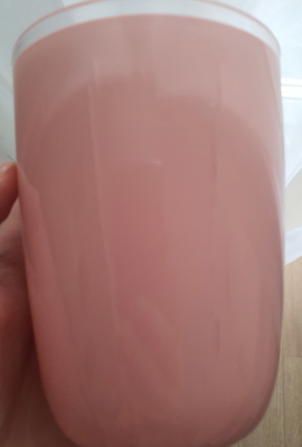 Фотография покупателя товара Кружка пластиковая Доляна «Нежность», 350 мл, цвет розовый