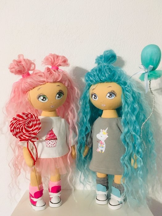 Фотография покупателя товара Волосы - тресс для кукол «Волны» длина волос: 25 см, ширина: 100 см, №LSA018 - Фото 5