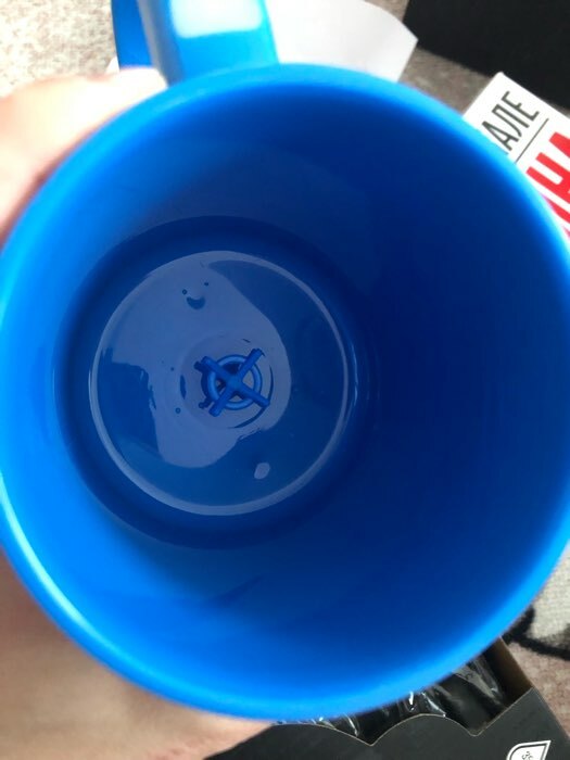 Фотография покупателя товара Термокружка, 350 мл, «Я мешаю, ты мечтаешь», саморазмешивающая, 11.5×8.9 см