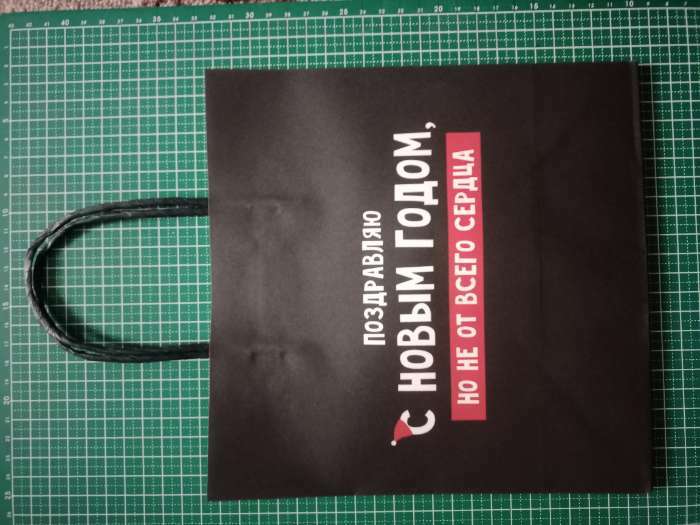 Фотография покупателя товара Пакет подарочный новогодний «Нормально надо отвечать», 22×22×11 см - Фото 5