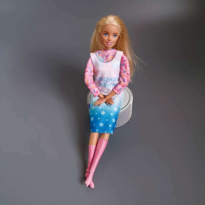 Фотография покупателя товара Набор для создания одежды для кукол «Я модельер» Sweet home - Фото 3