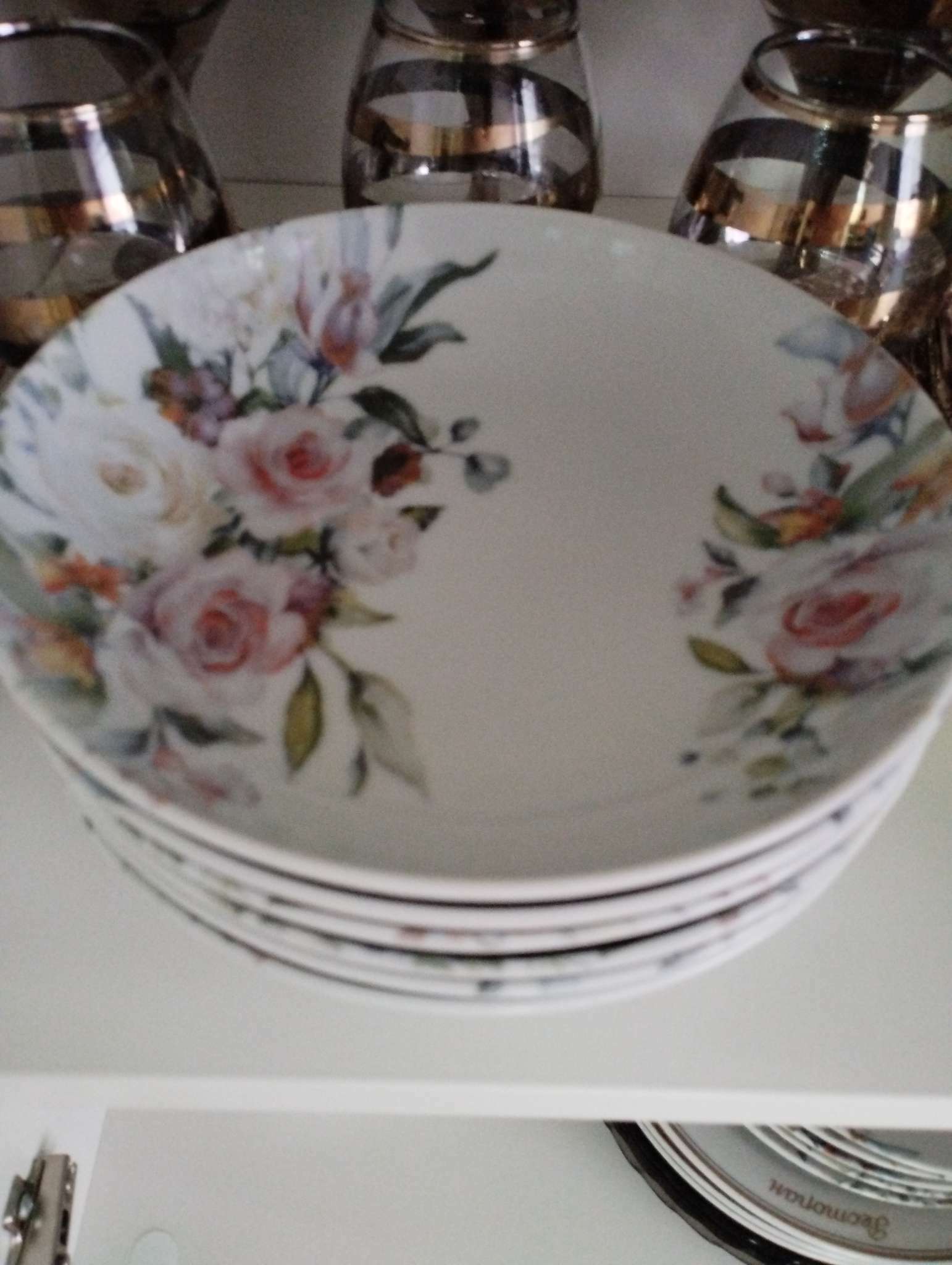 Фотография покупателя товара Тарелка Добрушский завод «Верона», d=17.5 см, фарфор, белая - Фото 1