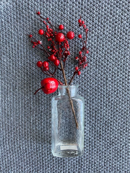 Фотография покупателя товара Декор "Зимнее очарование" подмёрзшие ягоды, 25 см - Фото 10