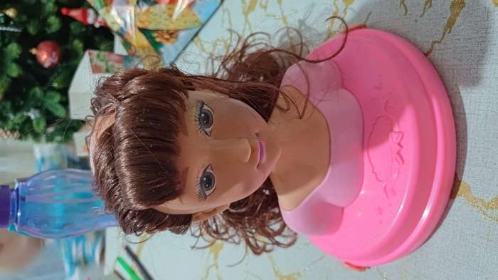 Фотография покупателя товара Кукла-манекен для создания причёсок «Стелла» с аксессуарами - Фото 4
