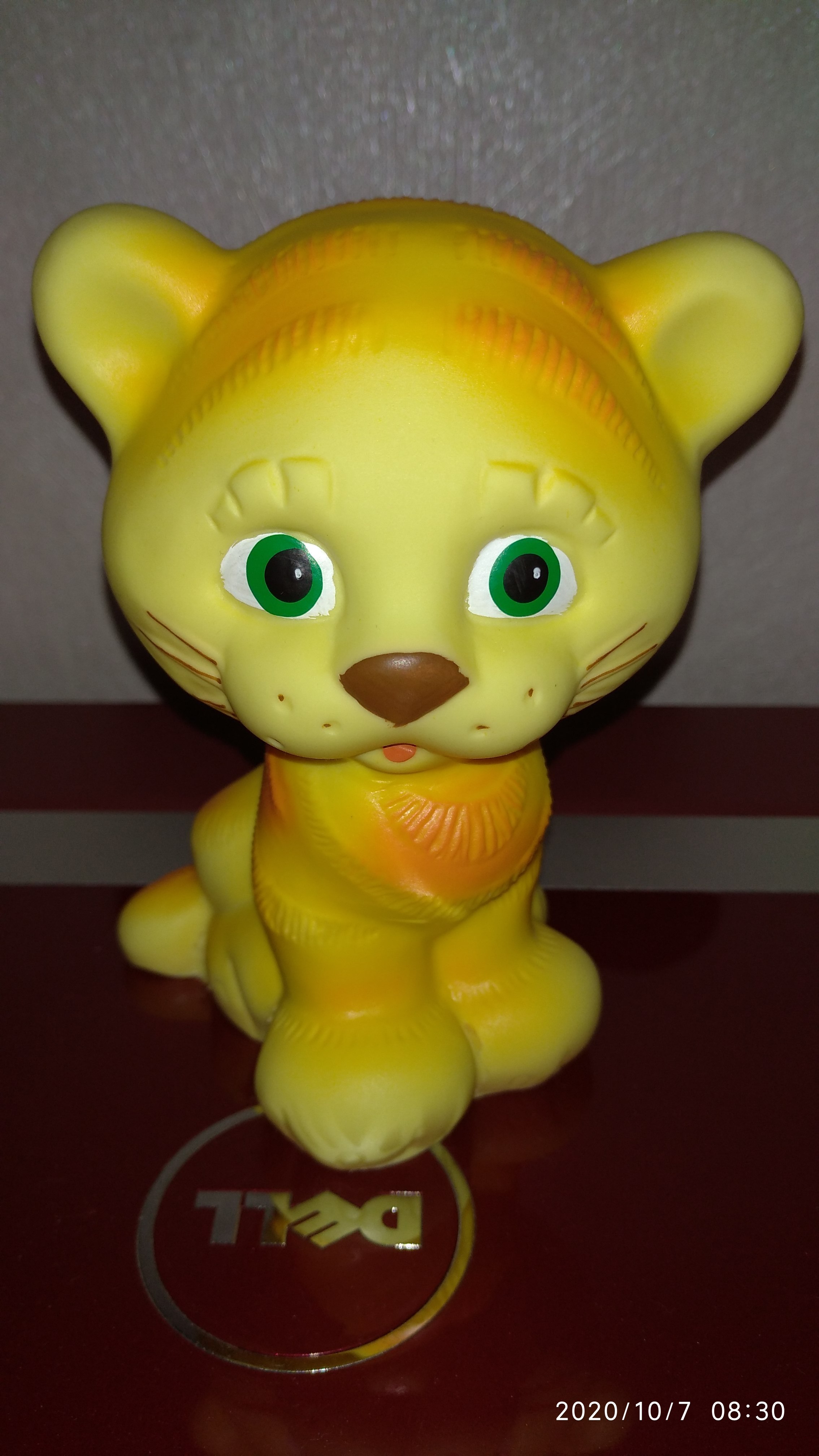 Фотография покупателя товара Резиновая игрушка «Тигр»