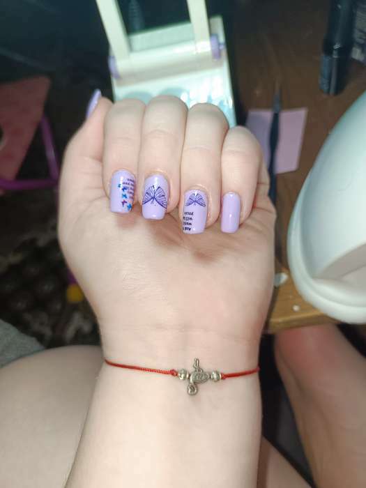 Фотография покупателя товара Гель лак для ногтей, люминесцентный, трехфазный, 8 мл, LED/UV, розовый (36) - Фото 9