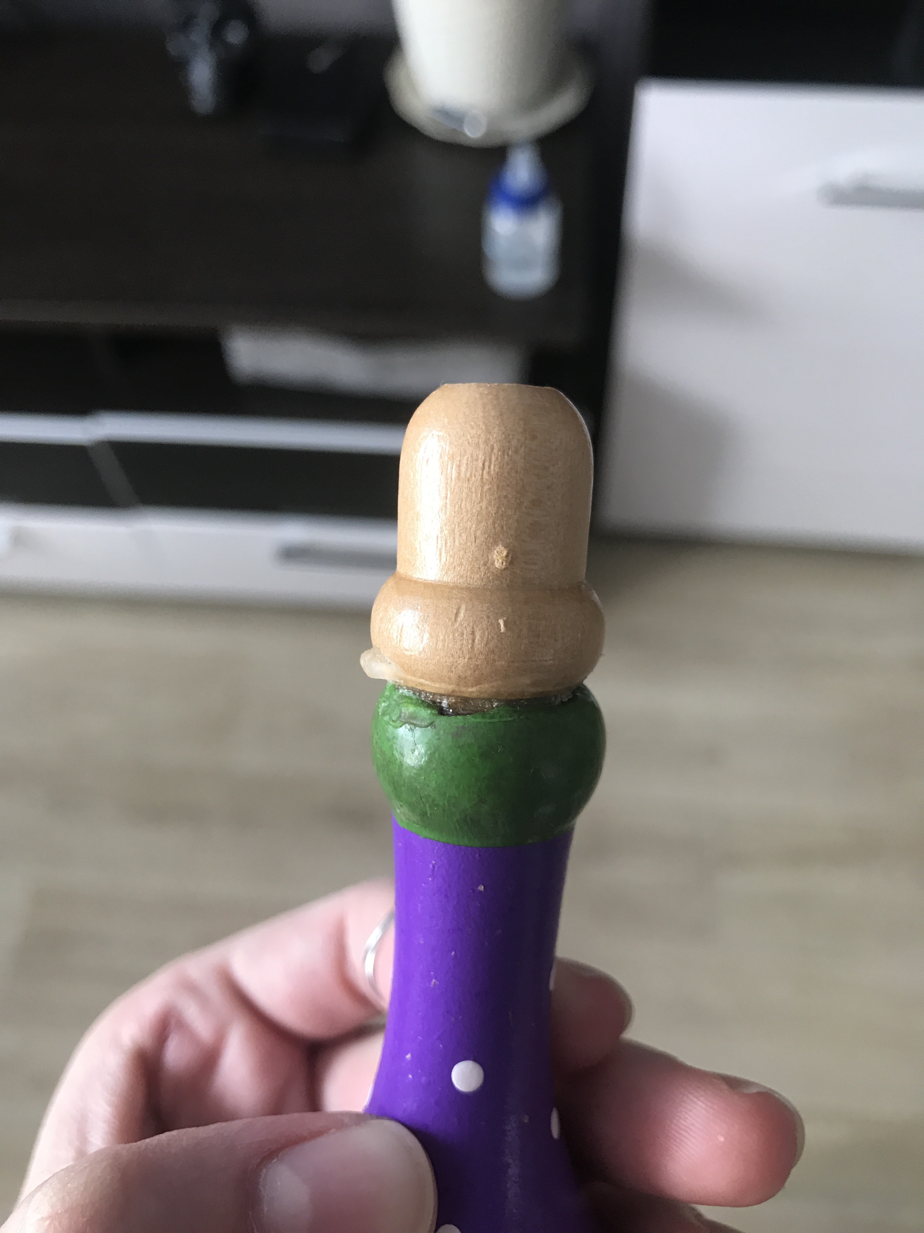 Фотография покупателя товара Музыкальная игрушка «Дудочка на верёвочке», цвета микс