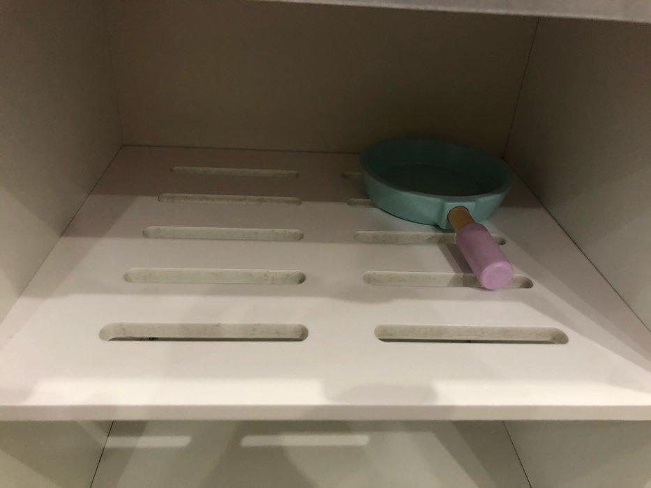 Фотография покупателя товара Игровой набор «Кухонный модуль «Счастье»» с деревянной посудой - Фото 2