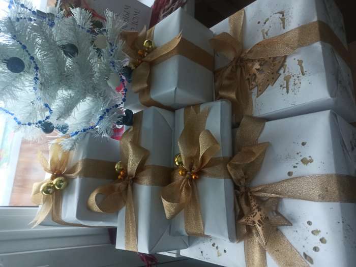 Фотография покупателя товара Лента парчовая, 6 мм, 23±1 м, бежевая №035 - Фото 2