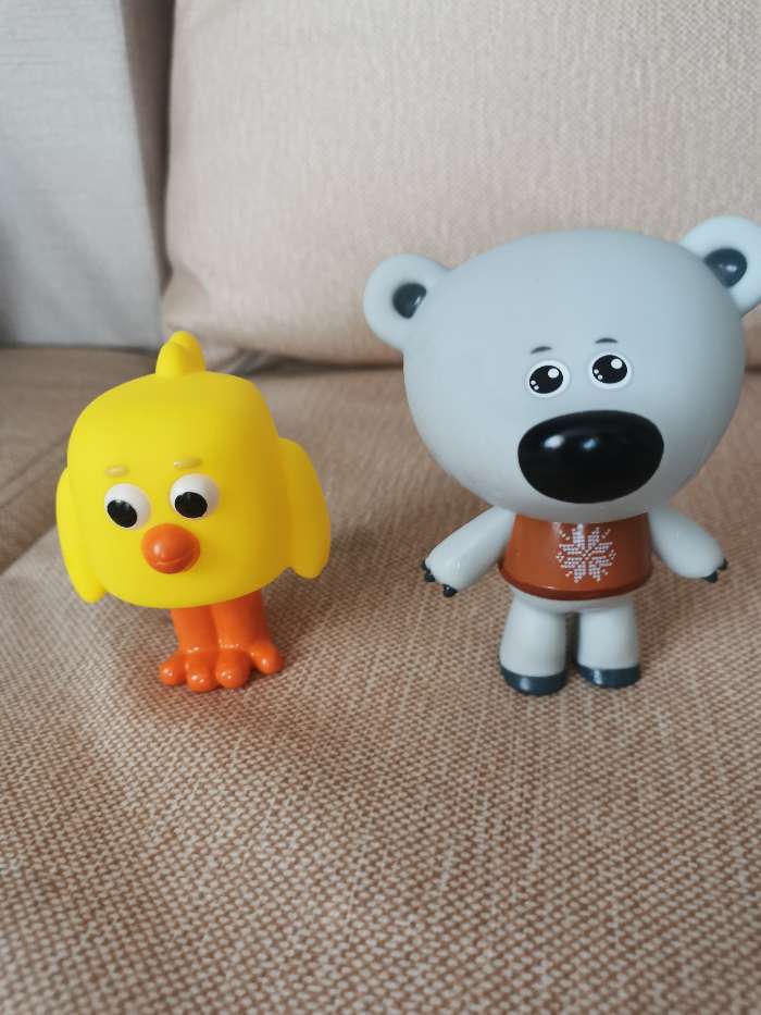 Фотография покупателя товара Набор из 2 игрушек для купания «Цыпа и Тучка», в сетке - Фото 1