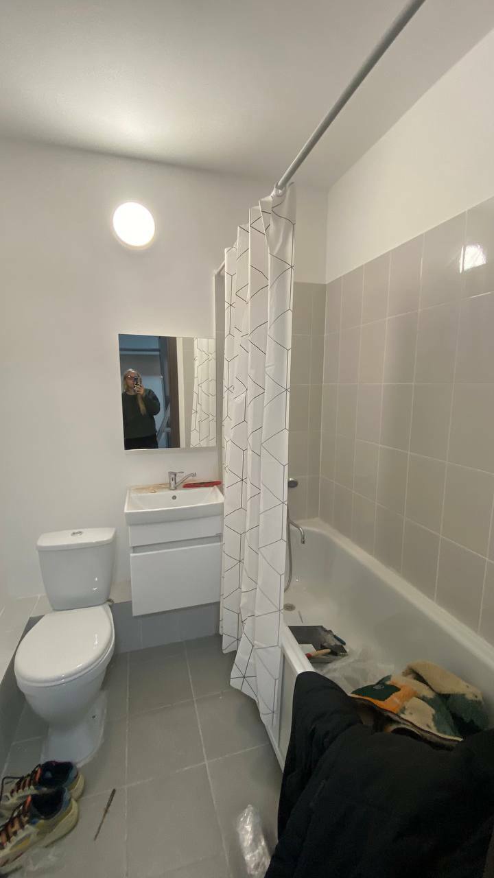 Фотография покупателя товара Зеркало – шкаф для ванной комнаты «Клик Мебель. ЕШ З», 550×120×600 мм, цвет белый - Фото 6