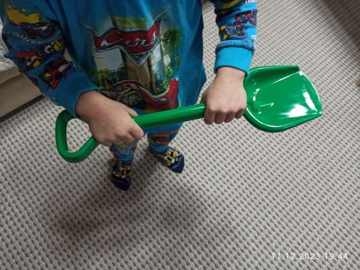 Фотография покупателя товара Лопатка для ребёнка, 40 см, цвета МИКС