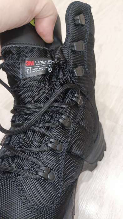 Фотография покупателя товара Ботинки треккинговые Elkland 160, зимние, чёрный, размер 42 - Фото 5