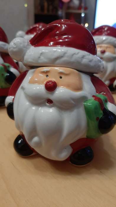 Фотография покупателя товара Сахарница Доляна «Дедушка Мороз», 200 мл, 9,5×8,5 см - Фото 2