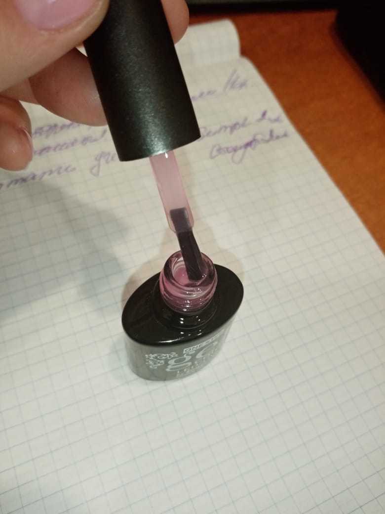 Фотография покупателя товара Гель-лак для ногтей, 216-030-10, однофазный, LED/UV, 10мл, цвет 216-030-10 натуральный розовый - Фото 3