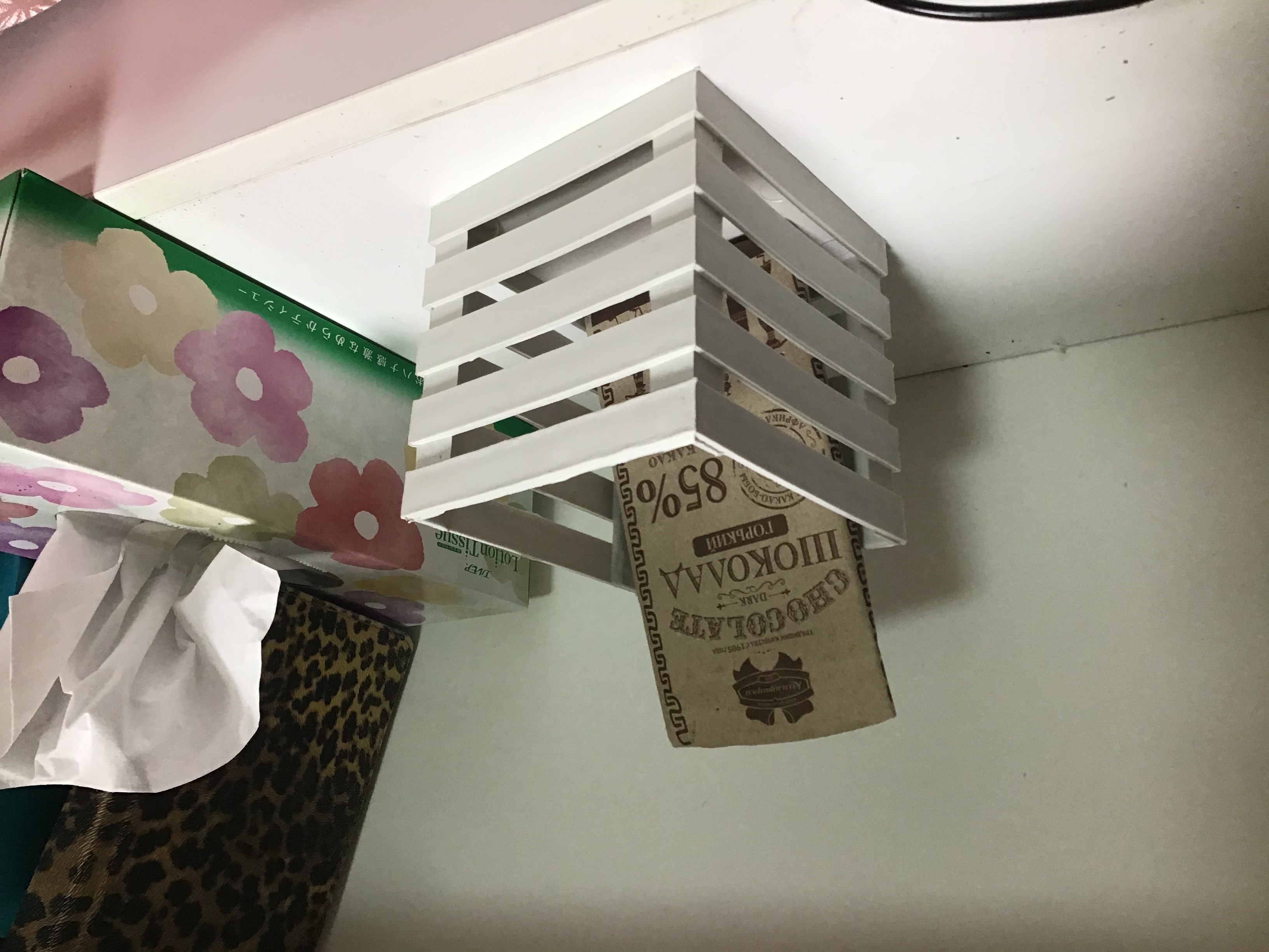 Фотография покупателя товара Кашпо квадратное «Заборчик», цвет белый - Фото 2