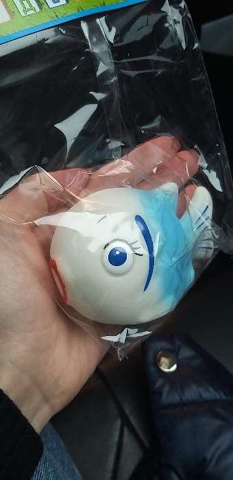Фотография покупателя товара Резиновая игрушка «Рыбка-клоун», МИКС
