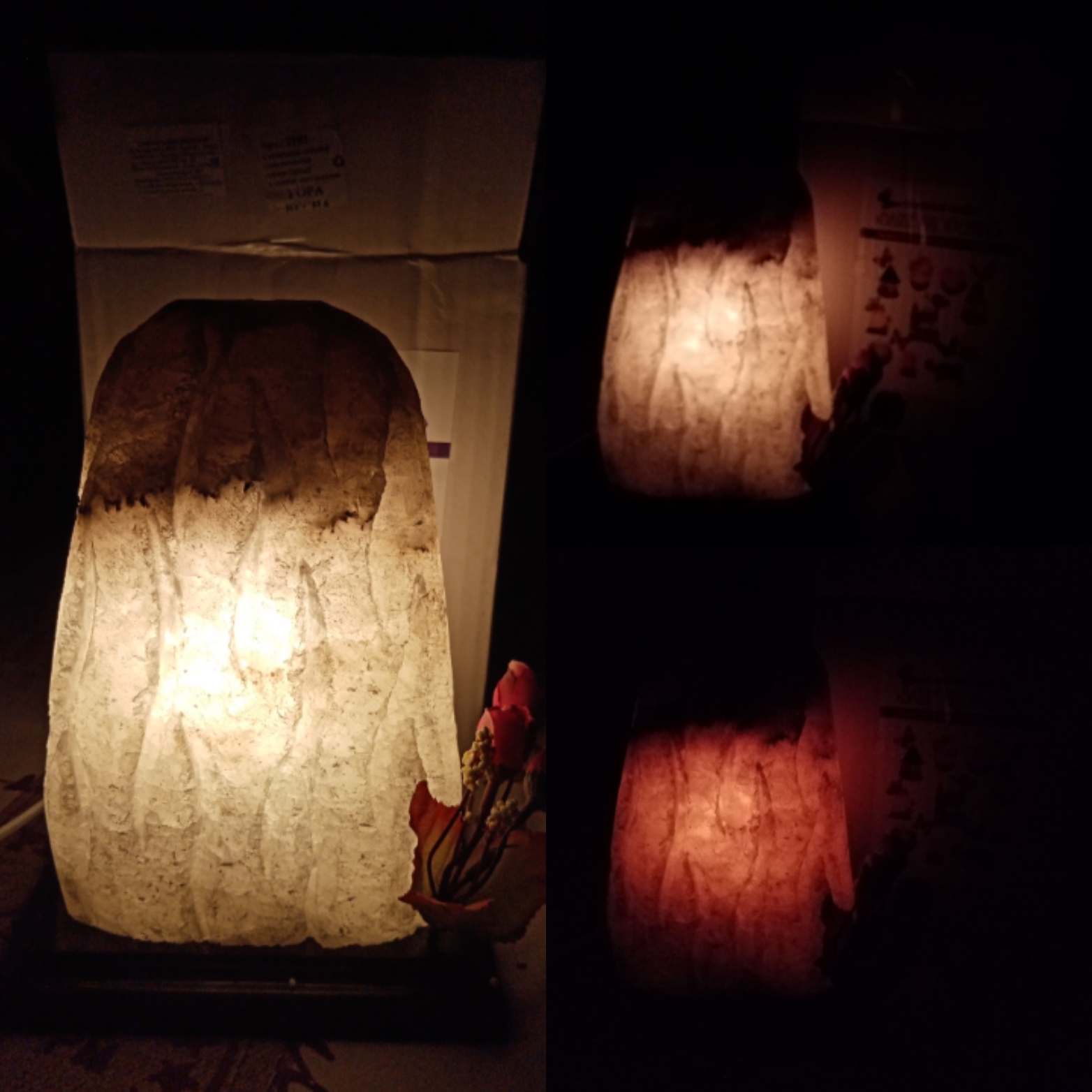Фотография покупателя товара Соляная лампа "Гора Весна", 21 см, 3-4 кг - Фото 1