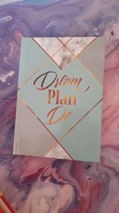 Фотография покупателя товара Блокнот в твердой обложке А6,40 листов Dream Plan Do - Фото 2