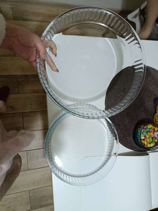Фотография покупателя товара Набор круглой посуды из жаропрочного стекла для запекания Borcam, 2 предмета: 1,6 л, 2,6 л - Фото 8