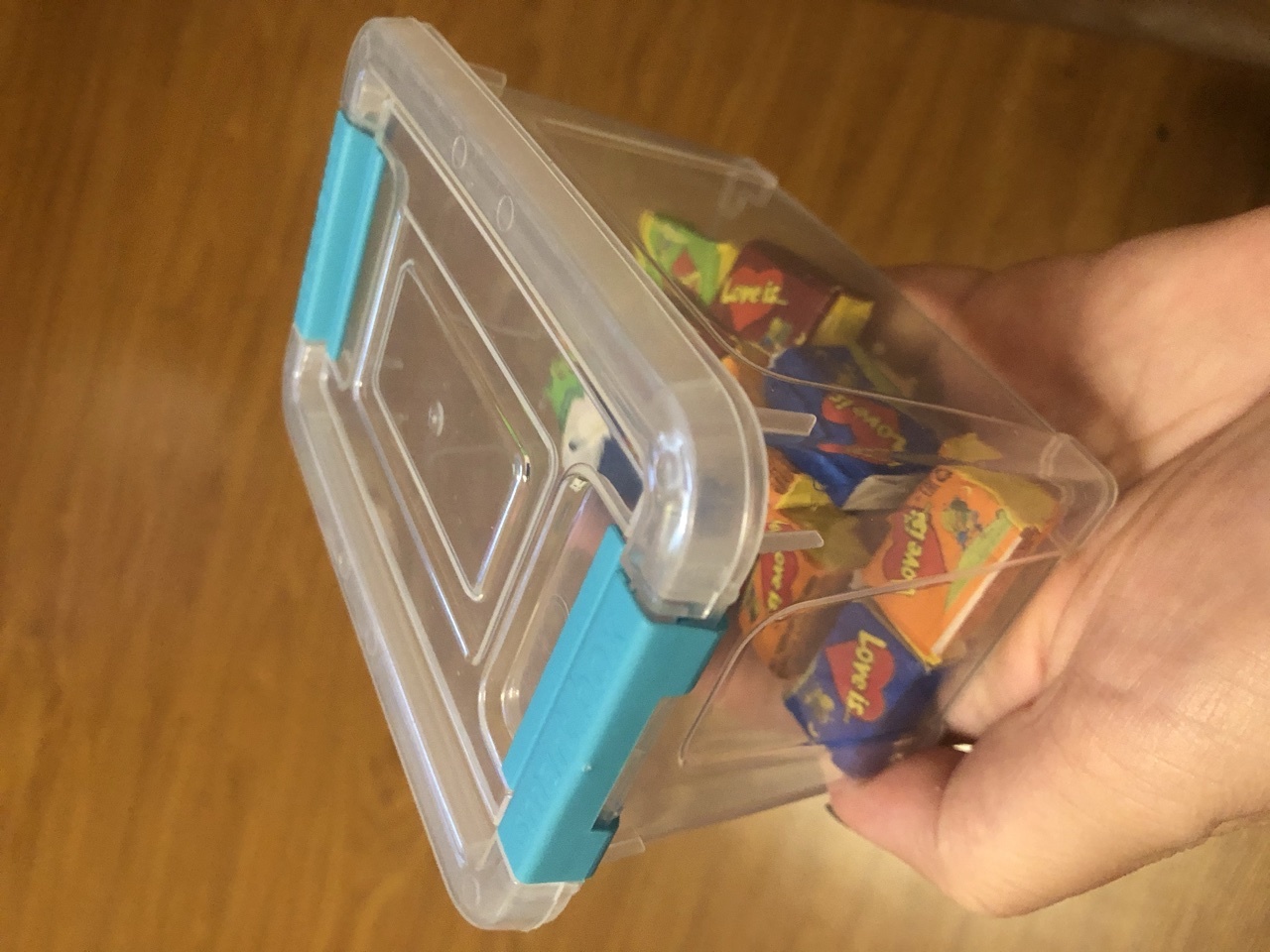 Фотография покупателя товара Контейнер для хранения с крышкой Smart Box, 375 мл, 12×8×7 см, цвет МИКС