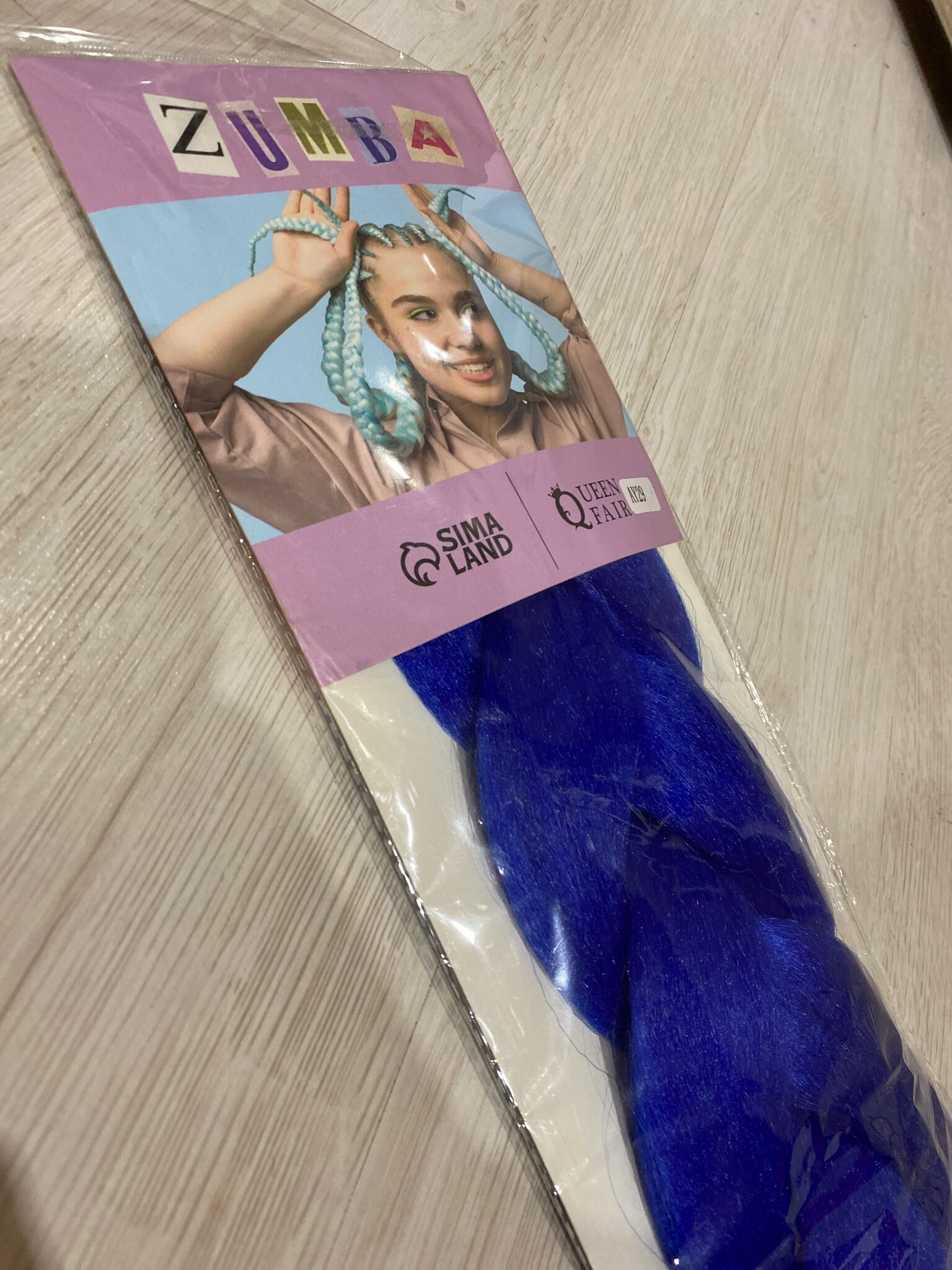 Фотография покупателя товара ZUMBA Канекалон однотонный, гофрированный, 60 см, 100 гр, цвет блонд - Фото 30