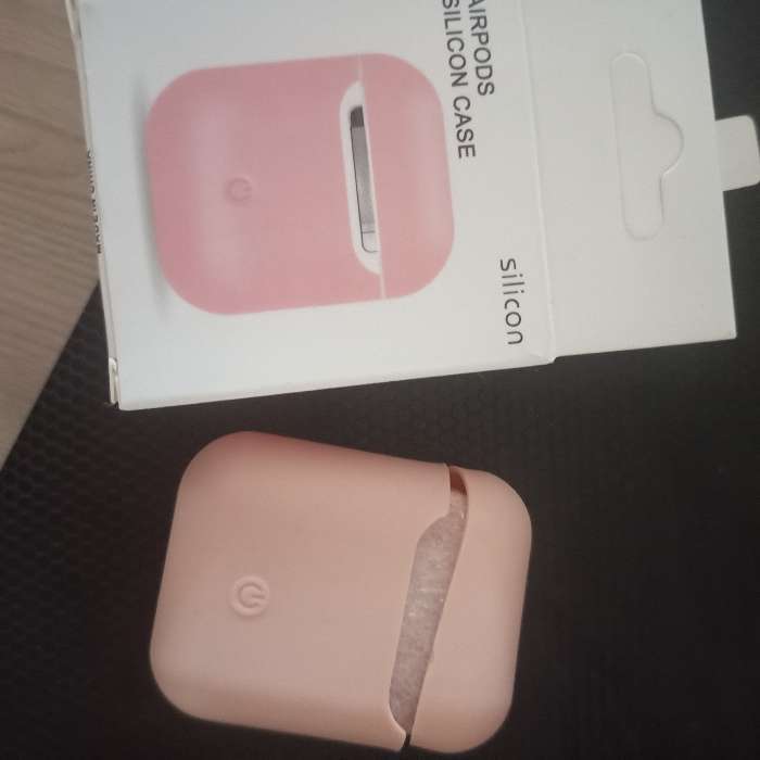 Фотография покупателя товара Чехол Silicon Case для AirPods, красный - Фото 2