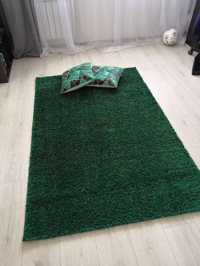 Фотография покупателя товара Ковёр прямоугодьный Shaggy Viva, 120x180 см - Фото 1