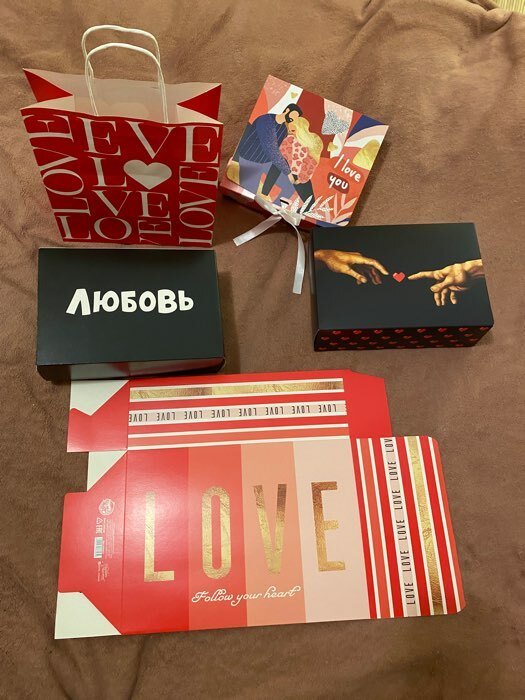 Фотография покупателя товара Коробка подарочная складная, упаковка, «Любовь», 22 х 30 х 10 см - Фото 3
