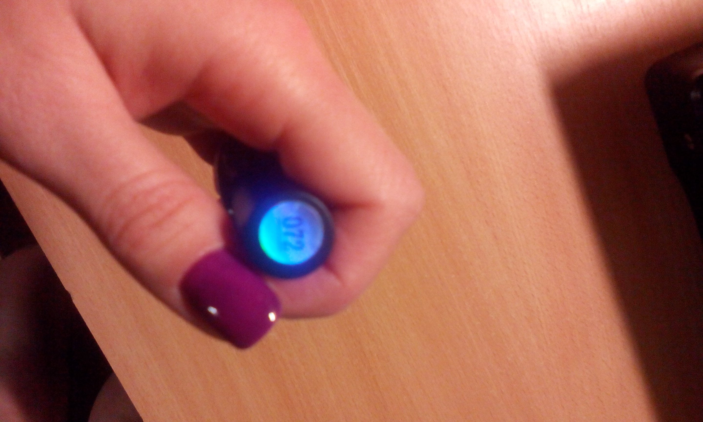 Фотография покупателя товара Гель-лак для ногтей "Термо", 10мл, LED/UV, цвет 072А1 фуксия