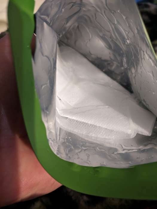 Фотография покупателя товара Маска тканевая увлажняющая для лица с экстрактом алоэ вера - Фото 2