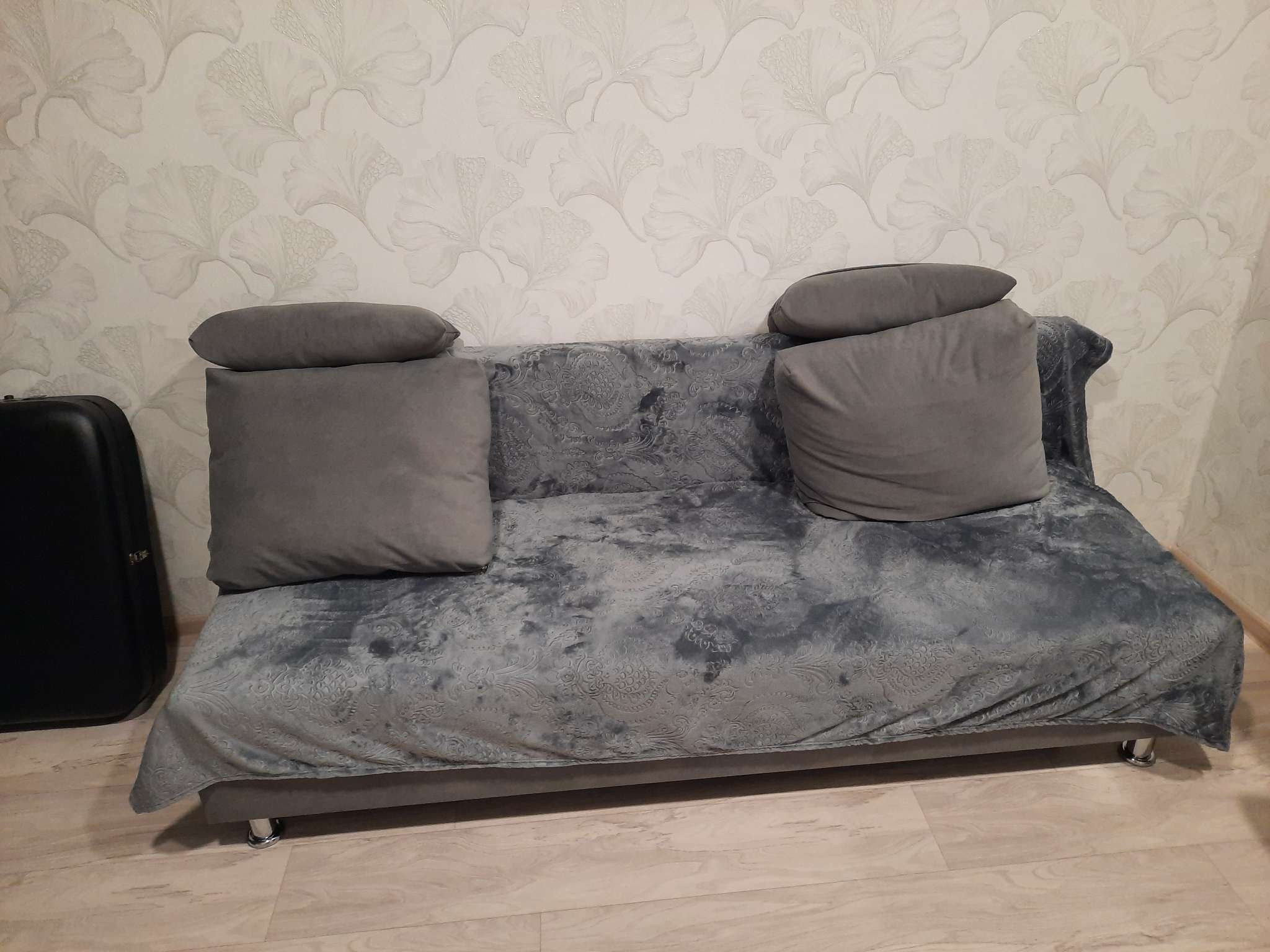 Фотография покупателя товара Диван-кровать «Токио», механизм еврокнижка, велюр, цвет серый